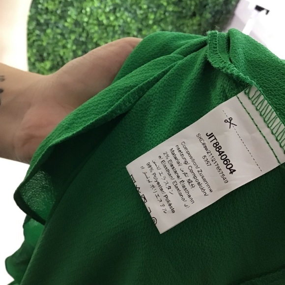 Kelly green strapless maxi dress - Picture 6 of 6